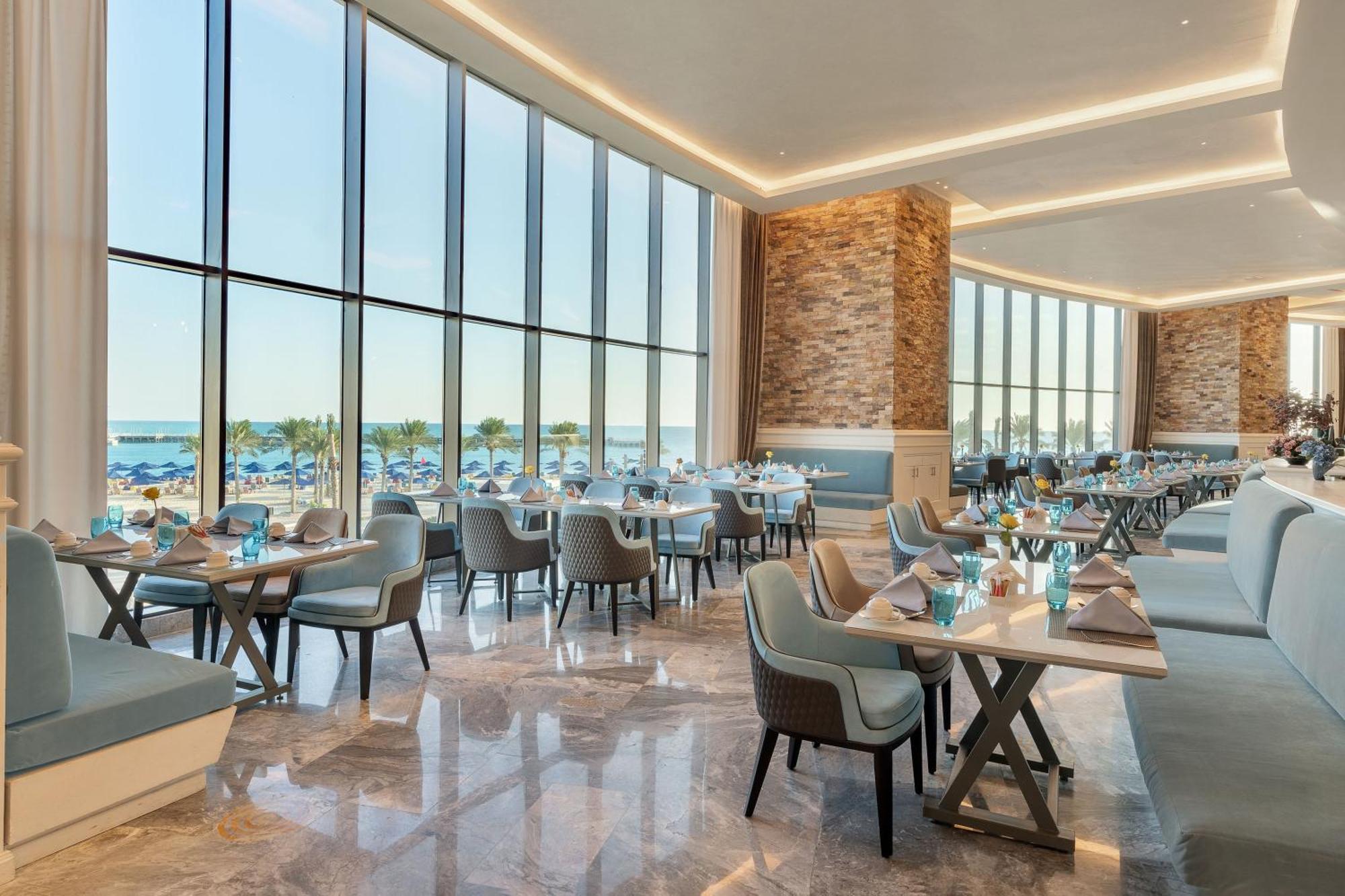 Rixos Premium Alamein El Alamein Kültér fotó The restaurant