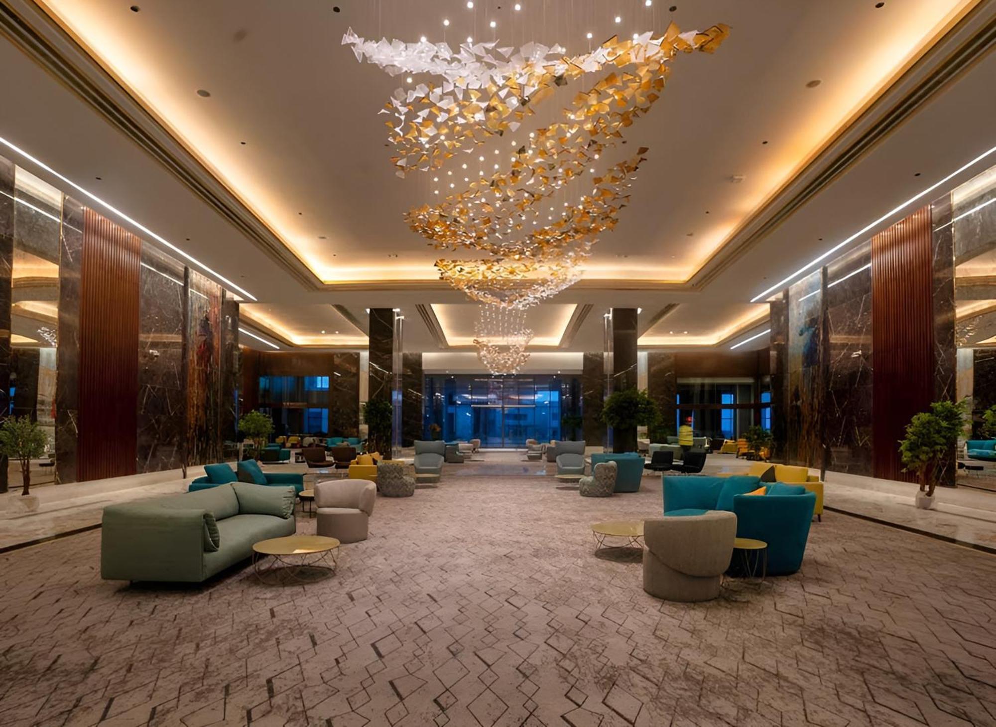 Rixos Premium Alamein El Alamein Kültér fotó The lobby of the hotel