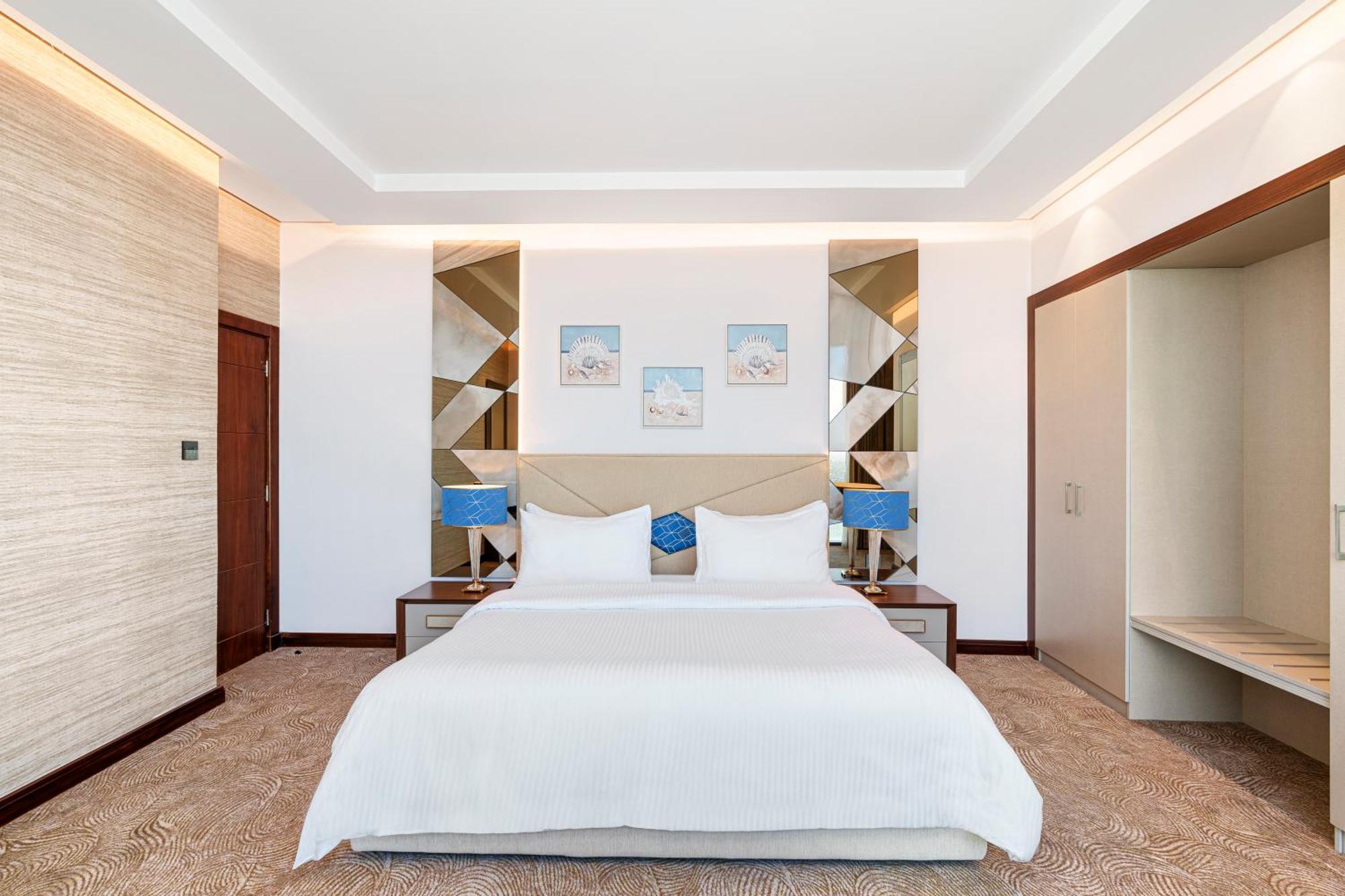 Rixos Premium Alamein El Alamein Szoba fotó A bedroom at the hotel