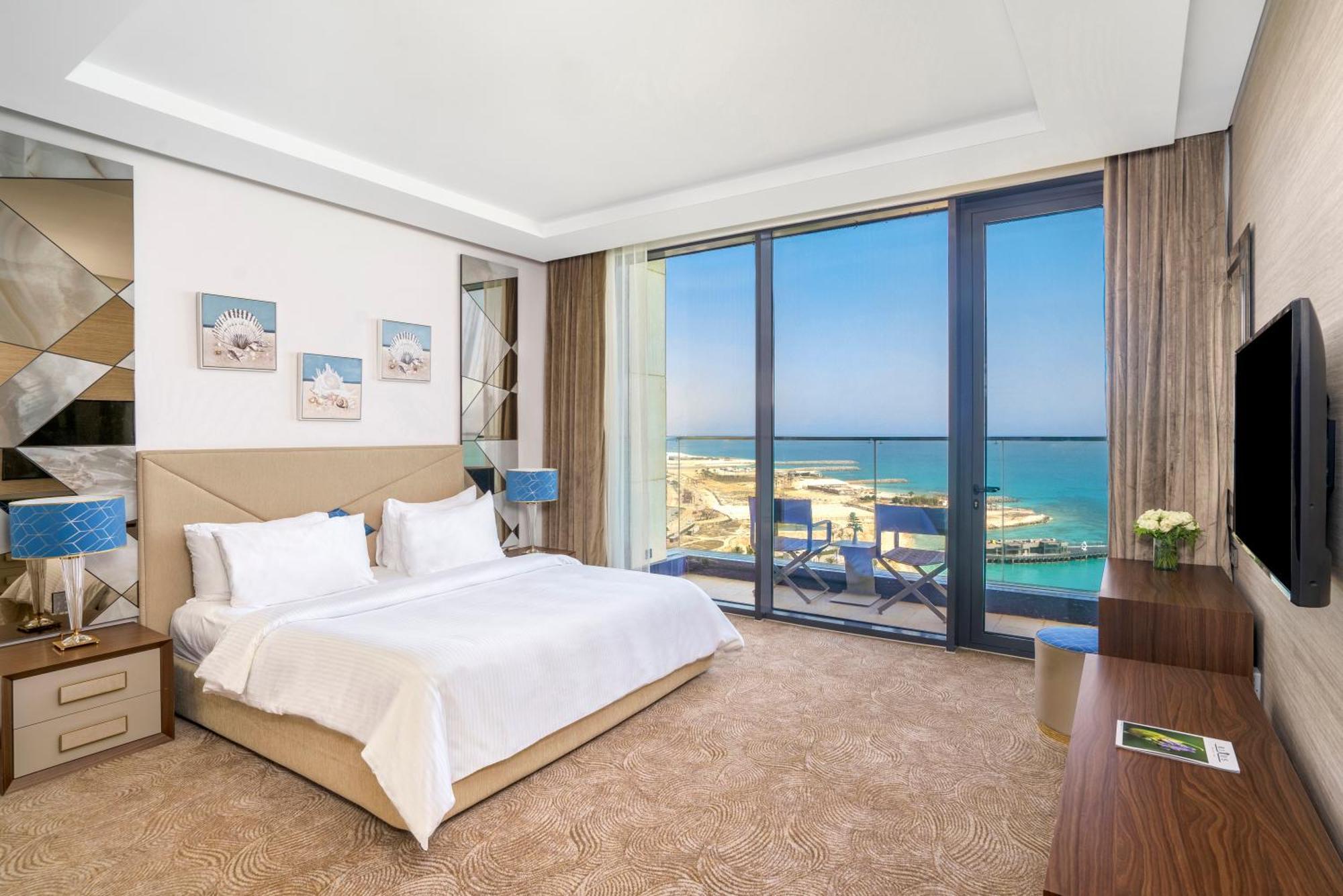 Rixos Premium Alamein El Alamein Szoba fotó A bedroom at the hotel