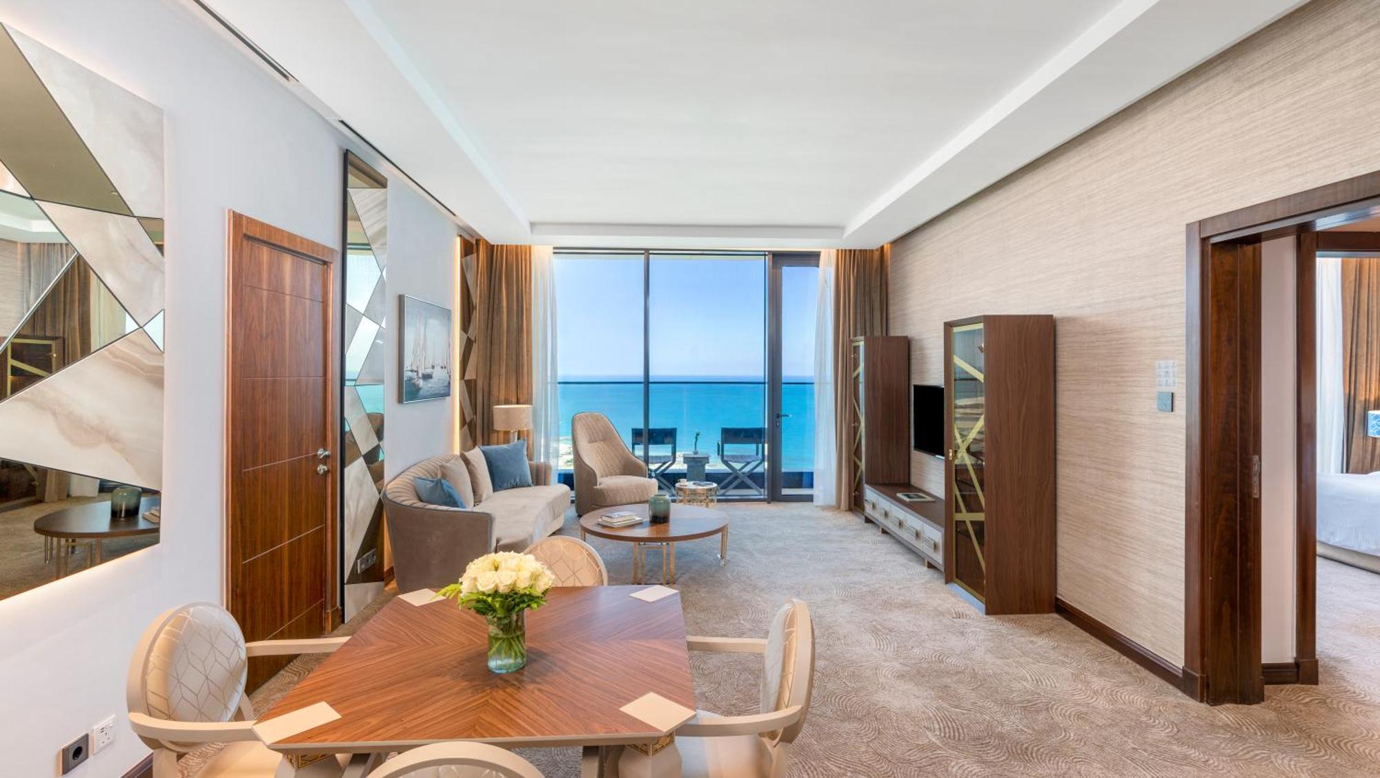 Rixos Premium Alamein El Alamein Szoba fotó A suite at the hotel