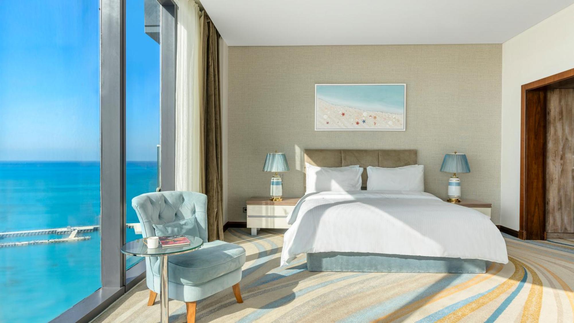 Rixos Premium Alamein El Alamein Szoba fotó A bedroom at the hotel