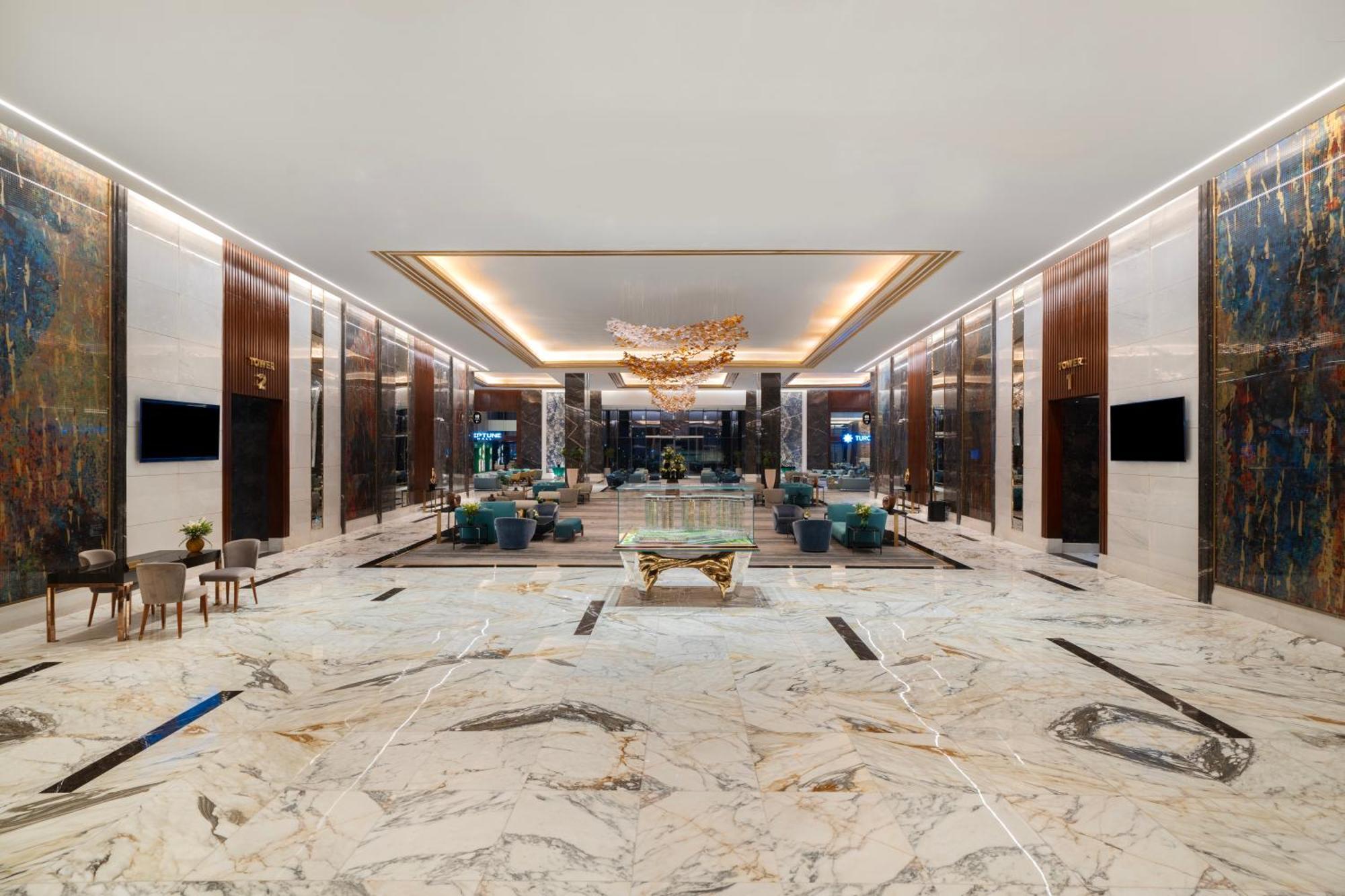 Rixos Premium Alamein El Alamein Kültér fotó Lobby
