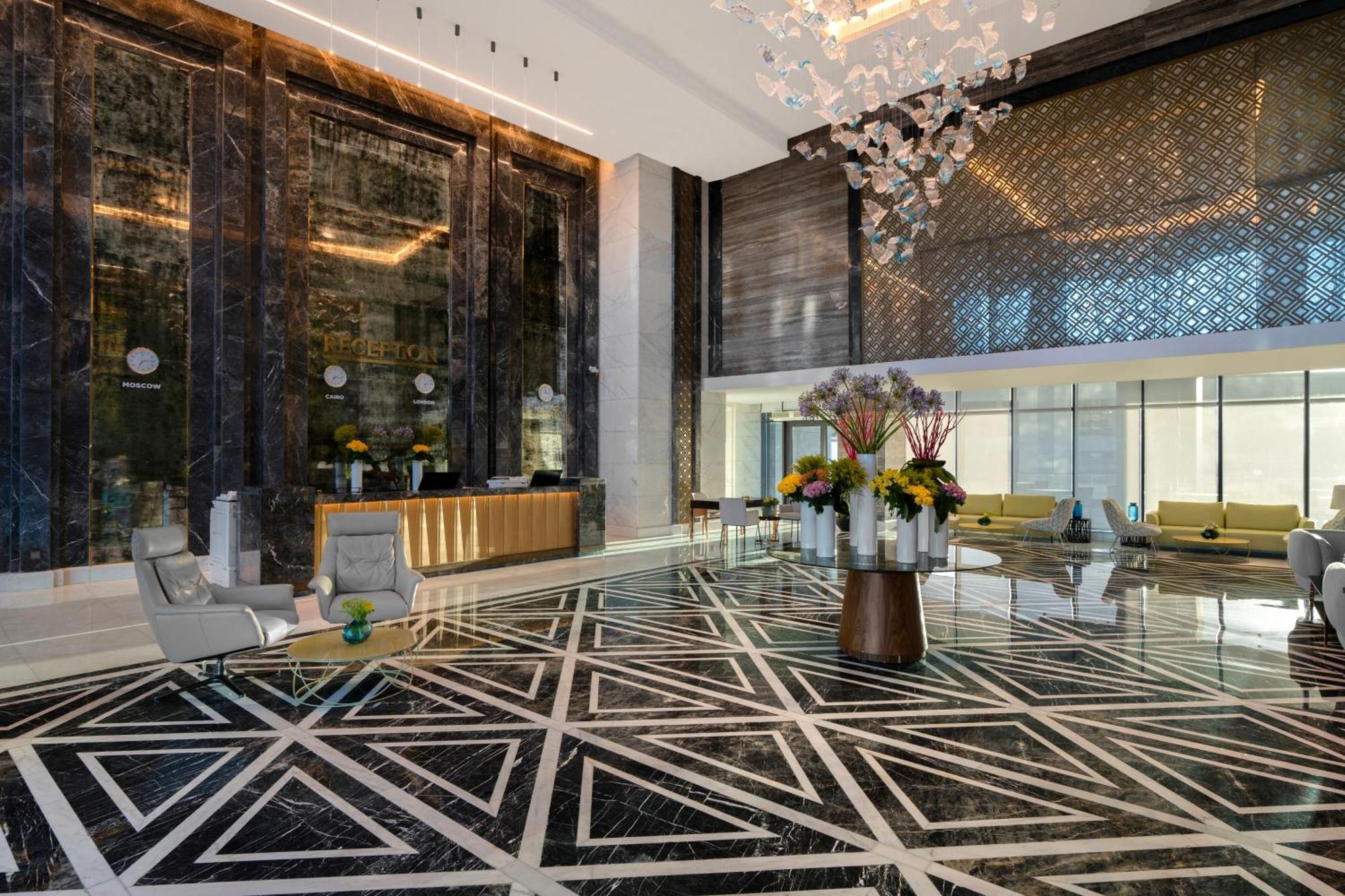 Rixos Premium Alamein El Alamein Kültér fotó Lobby